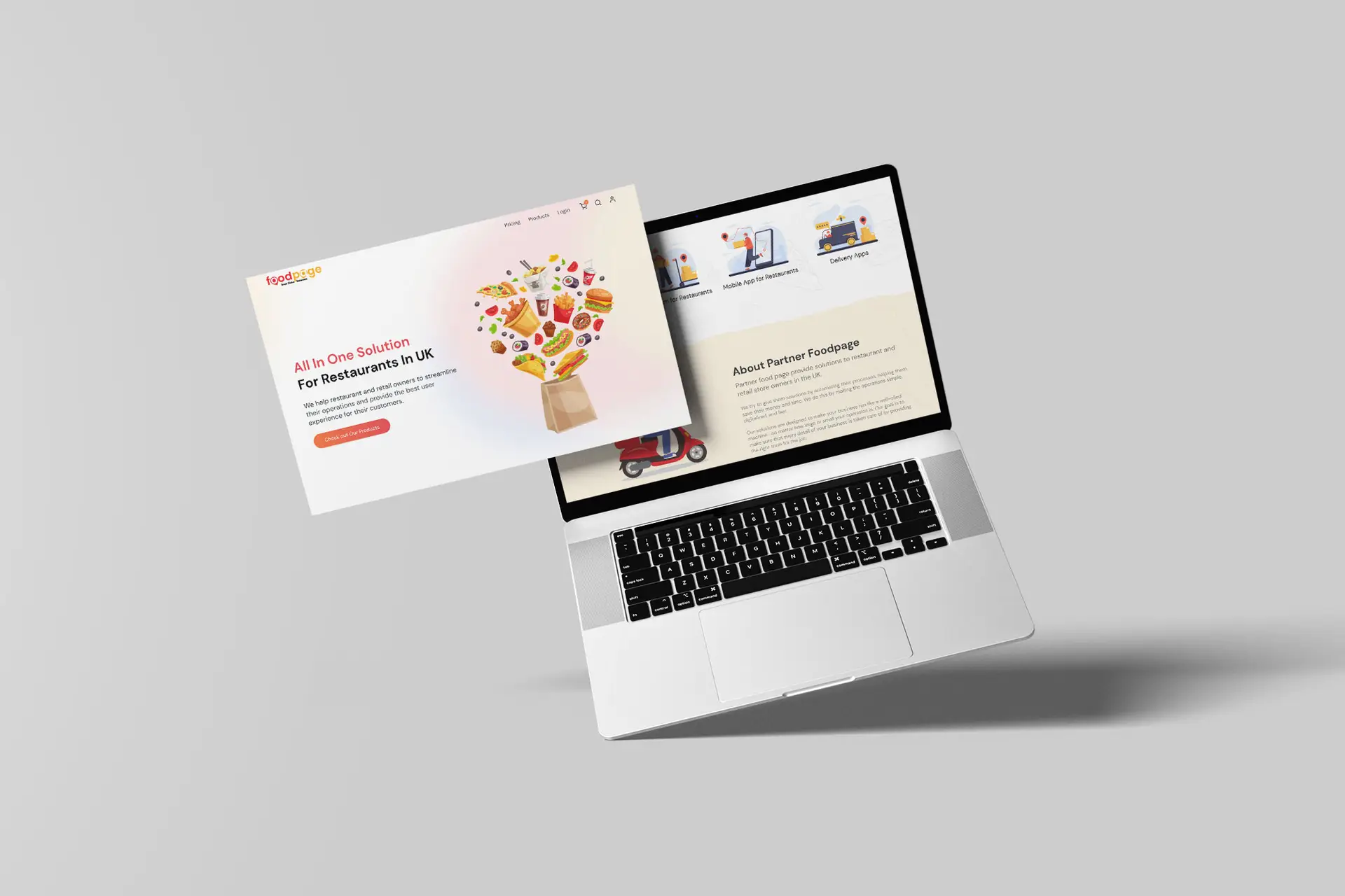 Photon IAS Academy website screens